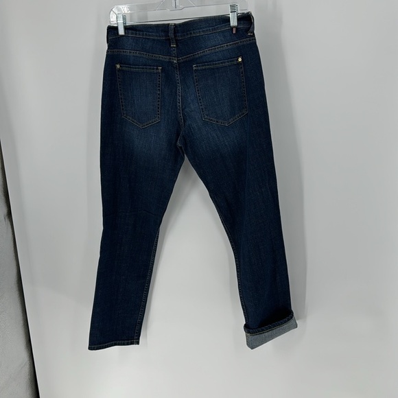 Tommy Hilfiger Goshen Boyfriend Boot Cut Womens Mid Rise Jeans cropped - Picture 8 of 10